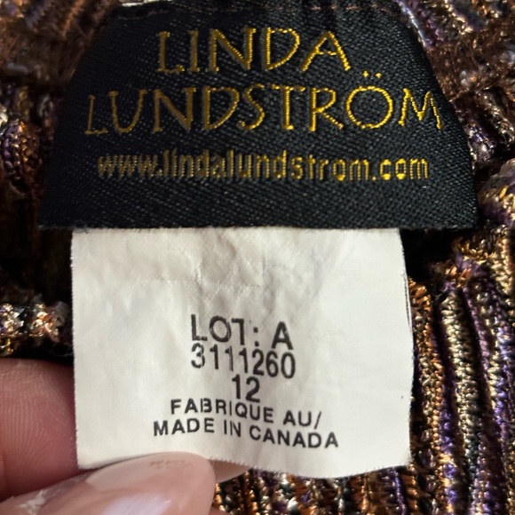 LINDA LUNDSTROM Vintage 3-Piece Pant, Top, Cardigan Set - Picture 8 of 13